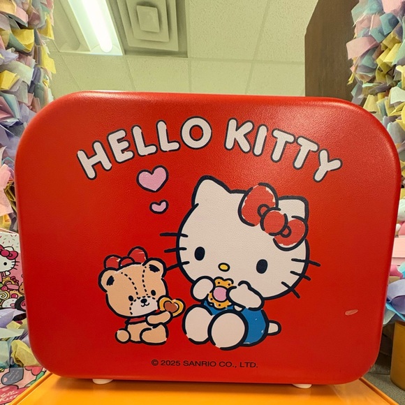 Sanrio Hello Kitty Travel Carry-On Train case Makeup Case - Picture 1 of 14